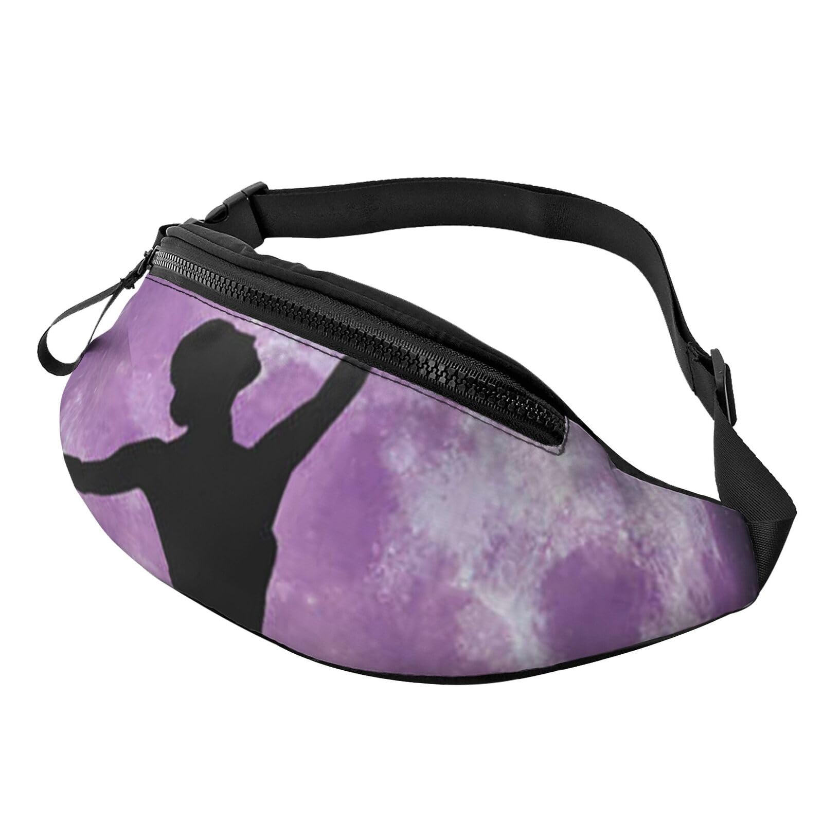 HSJFS Basketball-Brusttasche mit buntem Skizzen-Motiv, bedruckt, für Sport, Crossbody-Tasche, Ballerina Dance, Einheitsgröße