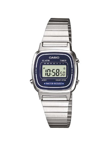 Casio Damen-Armbanduhr XS Casio Collection Digital Quarz Edelstahl LA670WEA-2EF