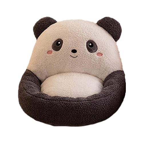 CQSJX Panda-weiches Sofa, Sitzsofa Für, Bett-Couch-Sofa, Ausgestopfter Panda-Sitzstuhl, Baby-Lesesofa-Stuhl, Panda-weiches Sofa, Tierstützsitz Für Kinder, Kleinkinder, Kinder, Jungen, Mädchen