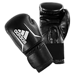 adidas Erwachsene Speed 50-schwarz/weiß 4 oz adiSBG50 Boxhandschuhe