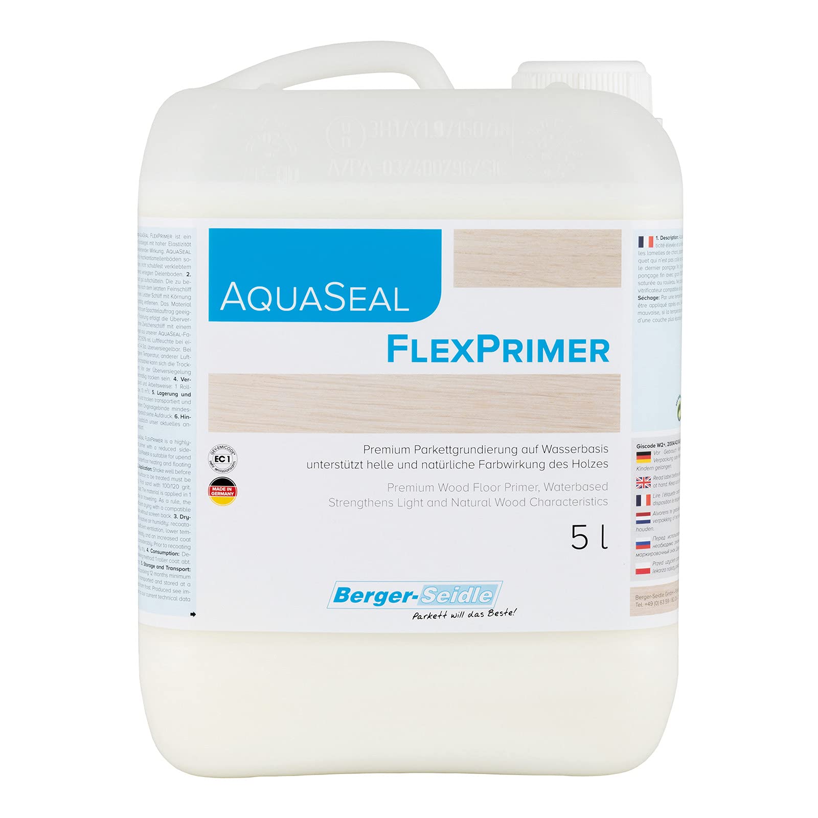 Berger-Seidle Aqua Seal Flex Primer, Acrylat, Primer, Grundierung, 5 Liter