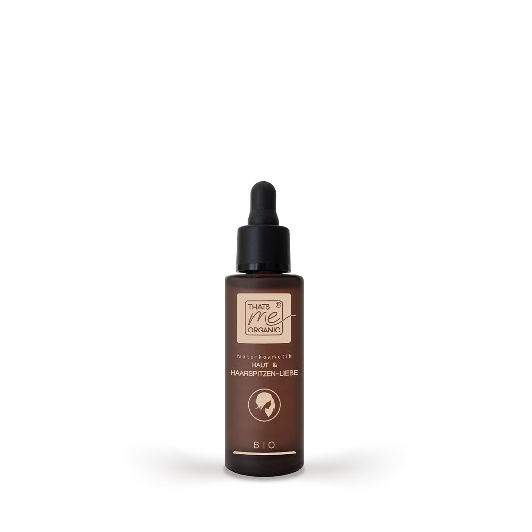 That’s me organic Bio Haut und Haarspitzenliebe Hair Oil (30ml) 2in1 Protect + Repair – Argan Öl für intensive Haut- und Haar Pflege – Für Körper, Gesicht, trockenes Haar und Kopfhaut