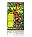 Exo Terra Forest Bark, Terrarium Substrat aus Tannenrinde, ideal für feuchtigkeitsliebende Reptilien, Amphibien und Wirbellose, 4,4L