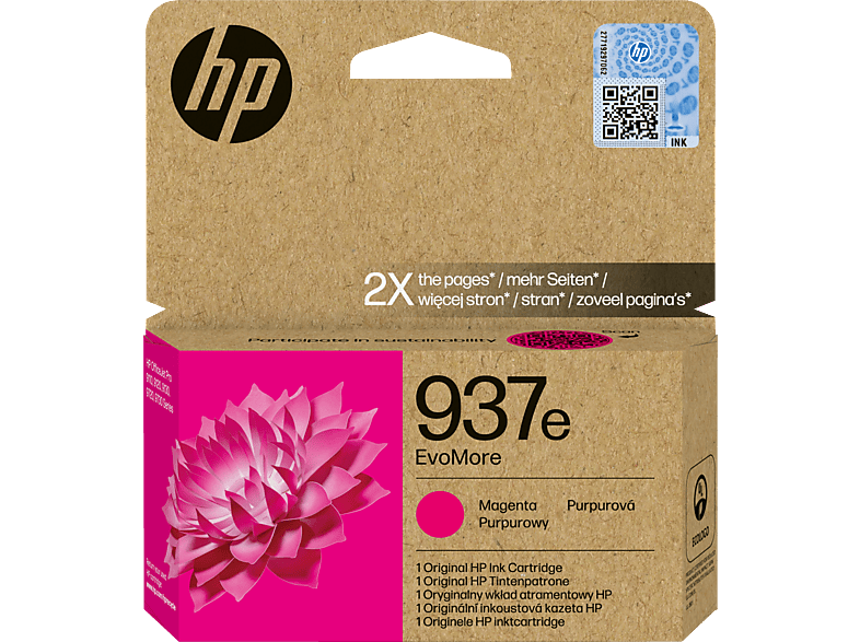 HP 937e EvoMore Druckerpatrone Magenta