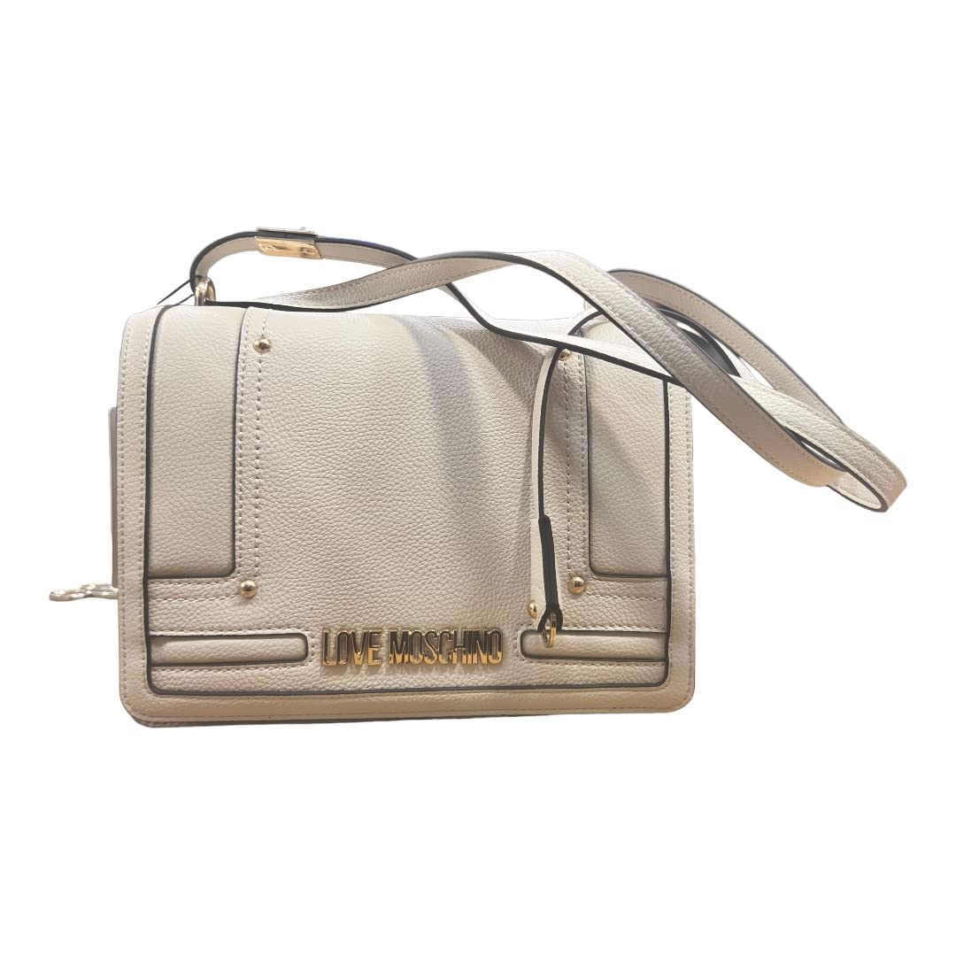 Love Moschino Damen Borsa Pu Avorio Umhngetasche, Elfenbein