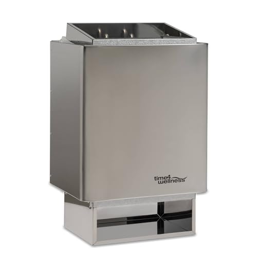 Sentiotec EOS Saunaofen 34A 9 kW CRS Edelstahl - time4wellness Edition