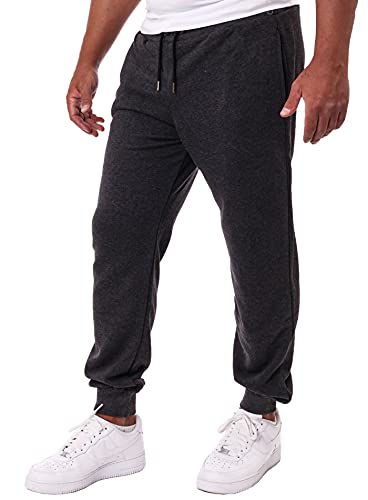 Reslad Jogginghose Herren Trainingshose Männer Sporthose Sweatpants Jogger Pants Freizeithose für Gym & Fitness RS-5060 (S, Anthrazit)