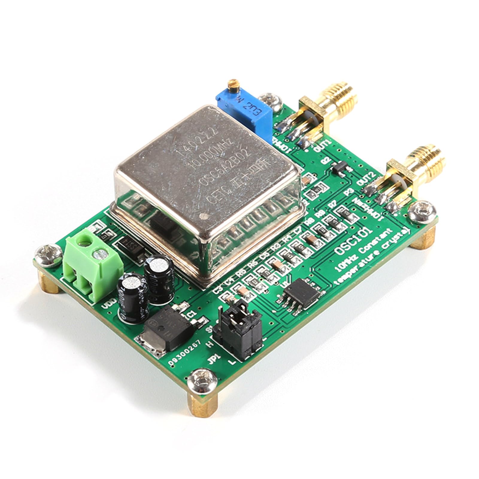 JTQYFI OCXO Quarzoszillatormodul Stabile Konstante Temperatur 10 MHz Elektroniksignalgenerator