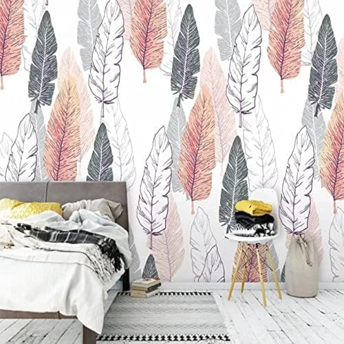 XLMING Tuschemalerei Natur Landschaft Bergsee 3D Tapete Wohnzimmer Sofa Schlafzimmer Esszimmer Home Dekoration Wand-200cm×140cm