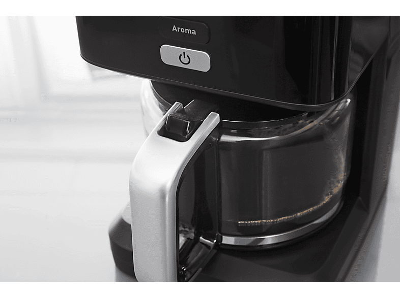 KRUPS KM6008 Smart'n Light Kaffeemaschine Hochglanz-Schwarz 2