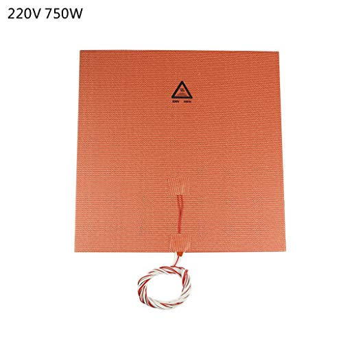 WELLDOER Hot Bed Thermal Pad 300x300mm 220V 750W Importiert Hotbed Build Plate Pad Zubehör