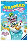 Ravensburger 22361 - Das Nilpferd in der Achterbahn Kids - Gesellschaftsspiel für Kinder und Familien ab 7 Jahren, für 3-6 Spieler - Partyspiel