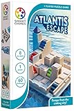 Smart Games - Atlantis Escape, Puzzle Game with 60 Challenges, 8+ Years