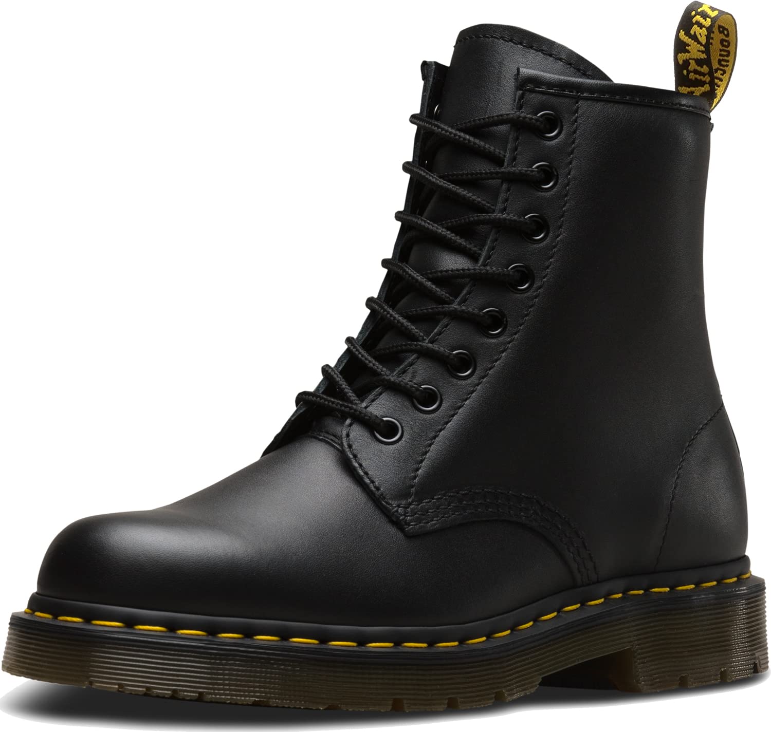 Dr. Martens - Unisex-Erwachsene 1460 Sr 8 Augen Stiefel, 41 EUR, Black Industrial Full Grain