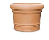 Floralo Pflanztopf Lucca frostsicher, rund, terracotta, 70 xH52 cm