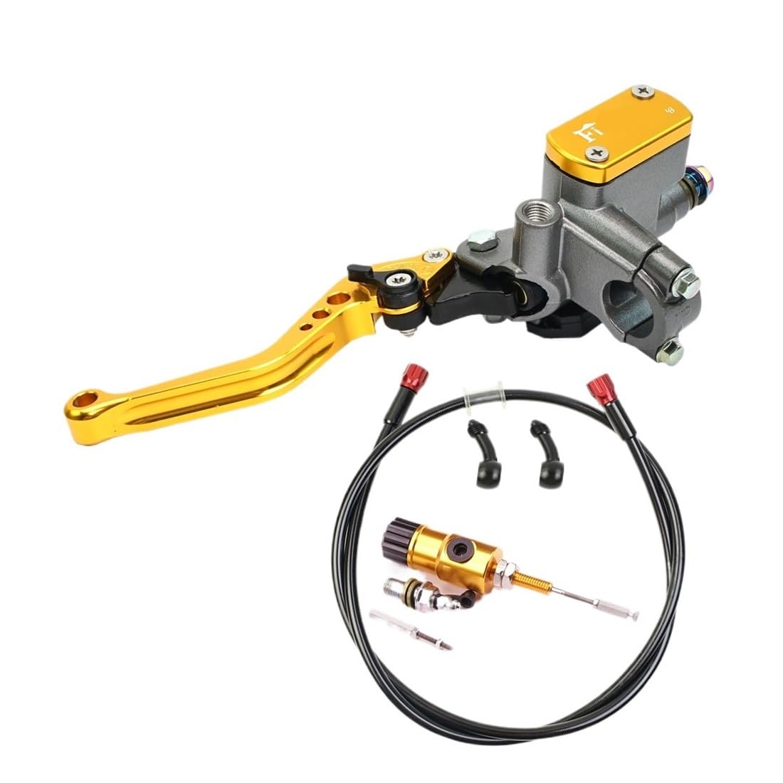 AXCAR Motorrad Hydraulische Kupplung Kit Bremse L Master Zylinder Brems Pumpe Für Y&amaha Kupplung Bremshebel