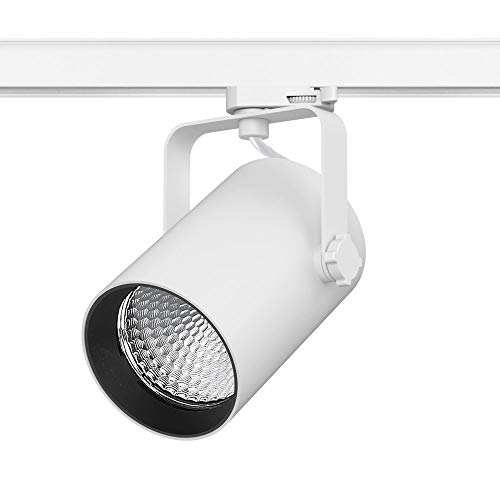 CLE SUPREME PROFI 4 EYE LED 3Ph Stromschienenstrahler 32W 3000K 3000lm 36 Grad weiss