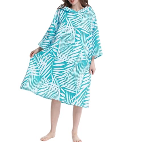 Umkleide Handtuch Poncho Mit Kapuze Für Männer Und Frauen Surfen Schwimmen Neoprenanzug Schnell Trocknender Handtuch Poncho Mit Kapuze