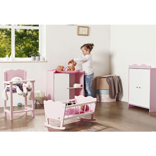 Pinolino Puppenschrank »Jasmin«, BxHxT: 45 x 62 x 27 cm, für Kinder ab 2 Jahren 4