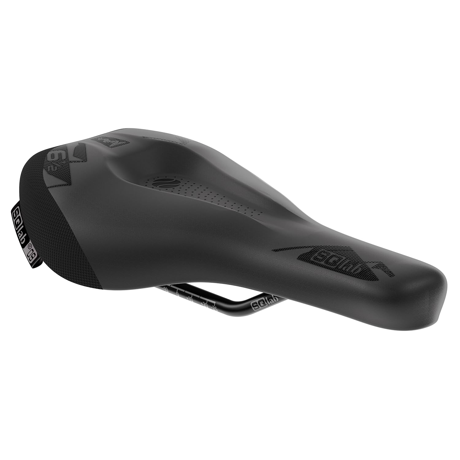 6½ Ergowave OX, ergonomischer Kinderfahrradsattel SQlab, Schwarz