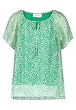 Cartoon Damen 8970/7171 Bluse, Green/White, 42