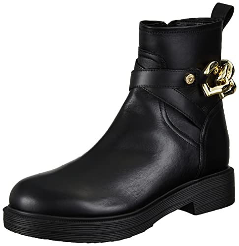 Love Moschino Damen Scarpad.city40 Vitello Stiefelette, Schwarz, 38 EU