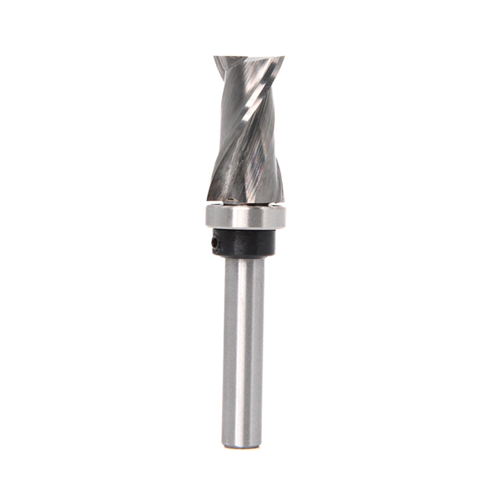 SZYDD Solid Compression Flush Trim Router Bit 1/4 Inch Shank Top Bearing PatterPlunge Flush Trim Router Bit Compression Router Bit