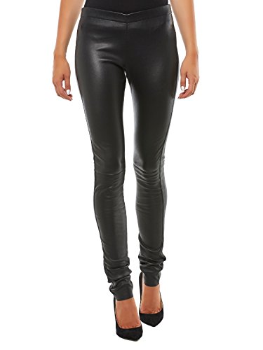 Oakwood Damen Slim Legging 60438, schwarz, 44 (Herstellergröße: 16)