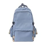 Lässiger Nylon Rucksack Täglichen Gebrauch College Student Harajuku Große Kapazität Umhängetasche Handtasche