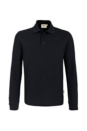 Hakro LONGSLEEVE-POLOSHIRT PERFORMANCE # 815 (XL, schwarz)