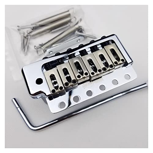 E-Gitarre Fixed 6 Schrauben Tremolo Systembrücke Chrom Silber Tune-o-matic Steg