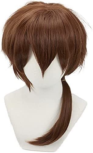 LINLINCD-Wig Anime Cosplay Weihnachts-Anime-Cosplay-Perücke for Rurouni Kenshin Halloween Karnevalsparty Karneval Nachtleben Konzerte Hochzeiten Maskerade-Partys