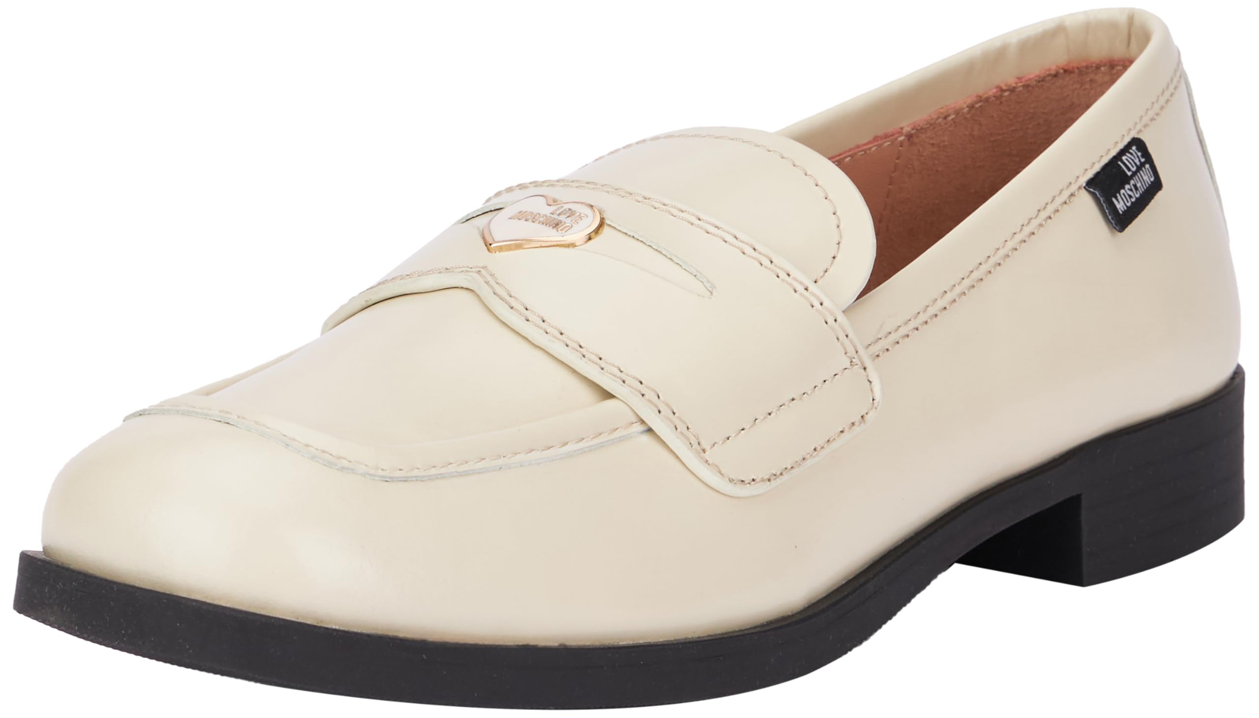 Love Moschino Damen Ja10172g1ljd0102 Loafers, Milch, 42 EU