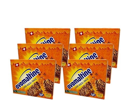 Ovomaltine Crisp Müsliriegel 36 x 25 g (6 Pack á 150g)