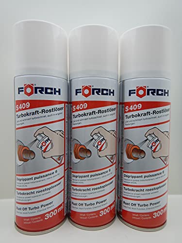 Förch S409 TURBOKRAFT ROSTLÖSER Schrauben LÖSEN ROST KRIECHÖL 300ml (6)