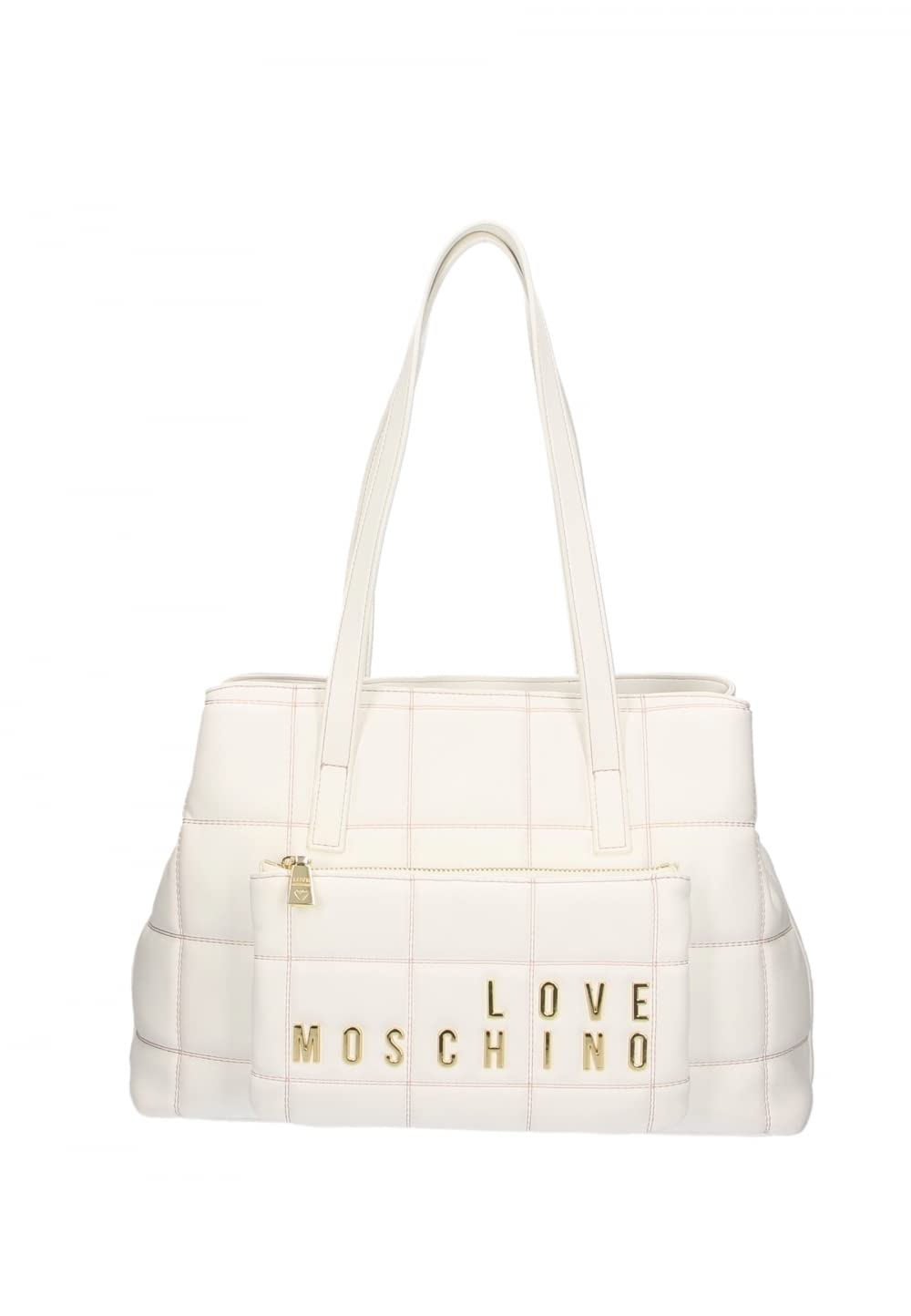 Love Moschino Damen Jc4261pp0gkb0100 Handtasche, Weiß