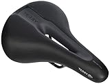 Ergon Herren Fisio Gel Max Fahrradsattel, Black, L