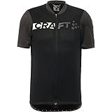 Craft CORE ENDUR Logo Jersey M Black-Slate S