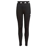 adidas Mädchen Tf Leggings, Schwarz / Weiß, 152 EU