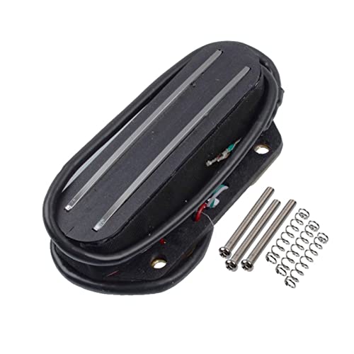 ZENGXUE Gitarre Pickup 4 Draht Für Elektrische Gitarre Dual Hot Rail Single Spule Humbucker Gitarrenteile Humbucker Tonabnehmer Set