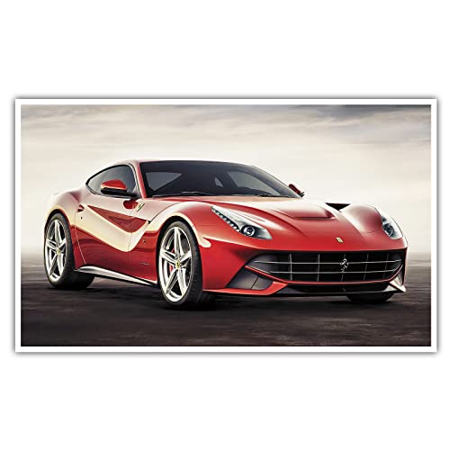 CanvasArts Ferrari F12 Berlinetta - Poster (100 x 60 cm, Poster)