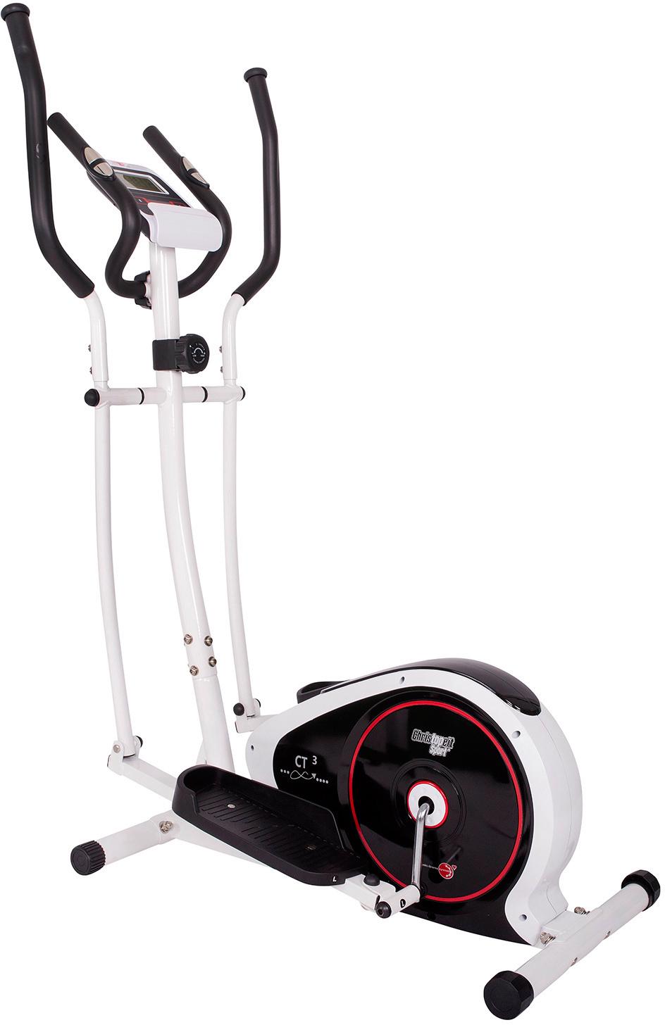 Christopeit Sport Crosstrainer "CT 3", Computer mit Tablet- und Smartphonehalterung 2