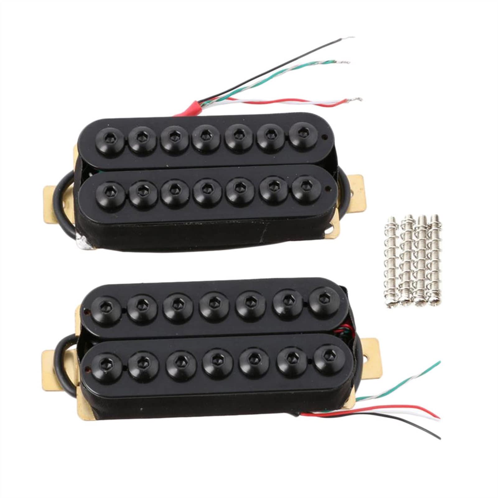 ZENGXUE E-Gitarren-Pickup-Keramik-Magnet-Doppel-Spulen-Pickup Schwarz Für Gibson Geeignet Humbucker Tonabnehmer Set