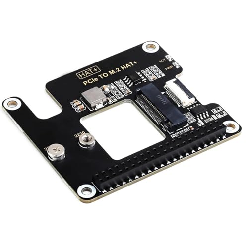 Osdhezcn M.2 NVMe HAT M.2 2242 PCIe Zu NVMe Top Adapter Erweiterungsplatine Für RPI 5 Für RPI 5