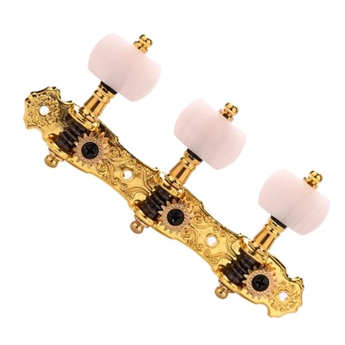 Strings Tuning Pegs Mechaniken Für Gitarre Standard 39-Zoll-Knöpfe für klassische Gitarre, Vintage-Metal-Gitarren-Tuner-Teile (Color : 3/4)