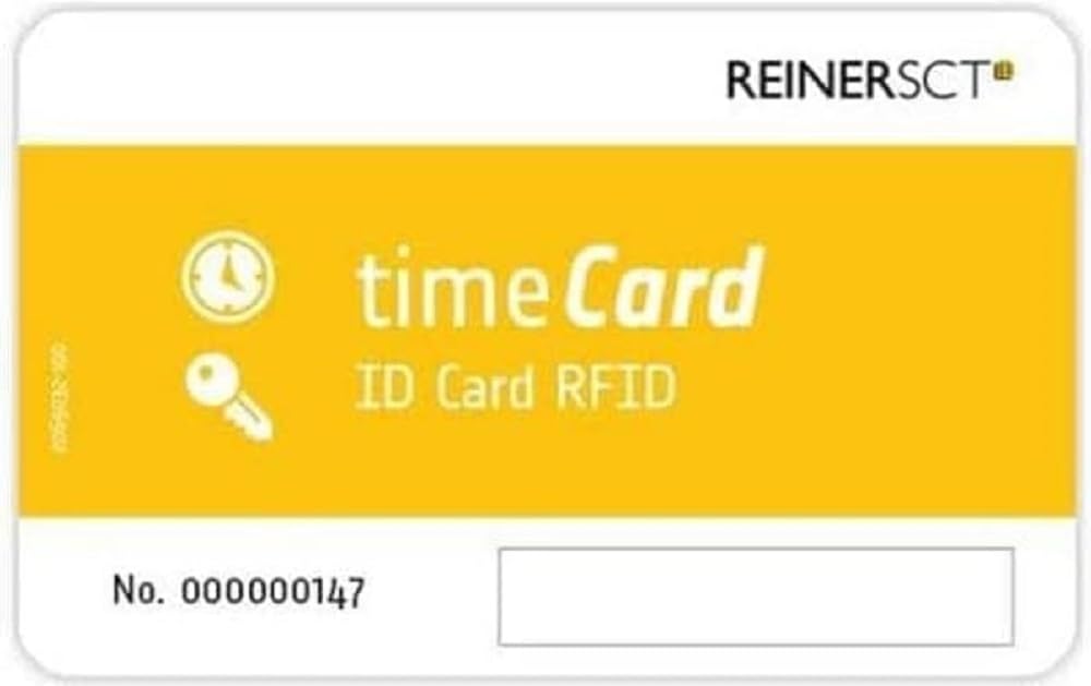 Reiner SCT TIMECARD Premium CHIPKARTE