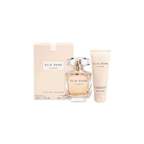 Elie Saab Le Parfum Set Eau de Parfum Spray 90ml + 75 Ml Body Lotion + 75 Ml Schower Gel