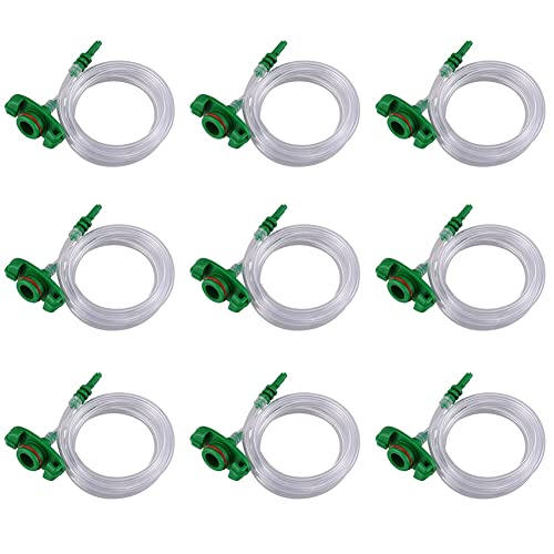 MAKIVI 20 Stück Luftschlauch Klebstoffspender Spritzen Adapter Spritzen Stecker Adapter 30CC-50CC für Industrie