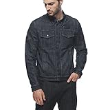 Dainese - Denim Tex Jacket, Jeans Motorradjacke, Denim Gewebe, Weiche Schulter Und Ellbogenprotektoren, Herren Motorradjacke, Blau, 50