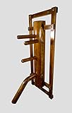 Wing Chun Wooden Dummy with Frame with Leg (01 Walnut)